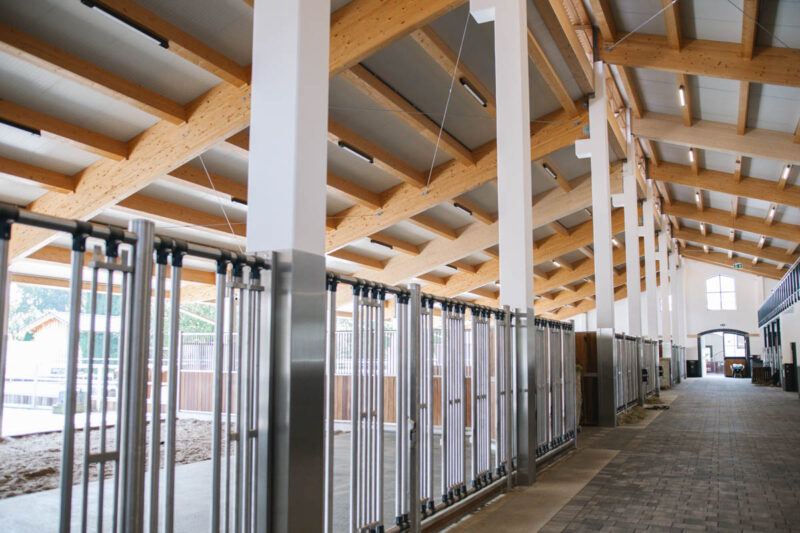 Referenz Neubau eines Pferdegestüts Landkreis Rosenheim