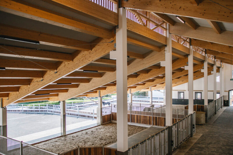 Referenz Neubau eines Pferdegestüts Landkreis Rosenheim