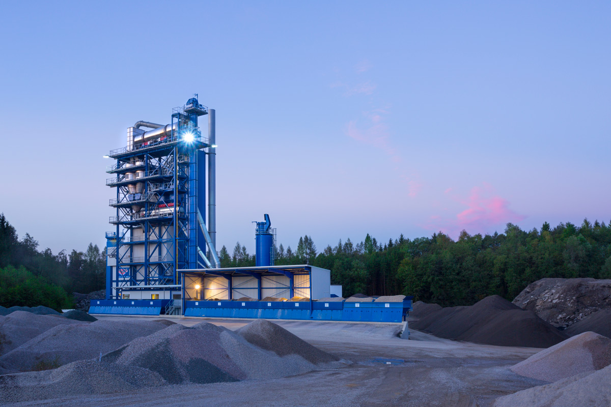 Asphaltmischanlage von Gossmann