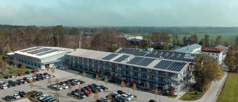 Neubau Anita Betriebsgelände und Lagerhalle Brannenburg