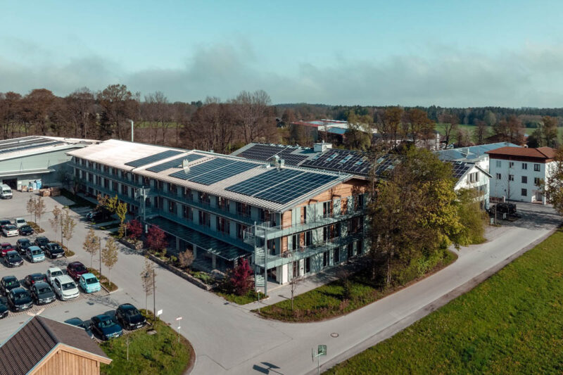 Neubau Anita Betriebsgelände und Lagerhalle Brannenburg