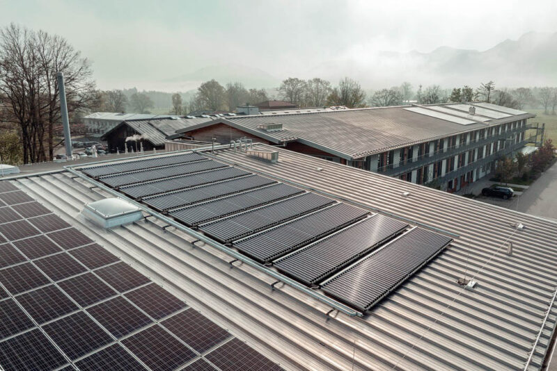 Neubau Anita Betriebsgelände und Lagerhalle Brannenburg