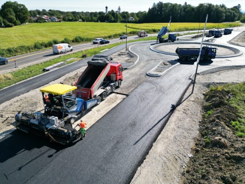 Referenz Erschließung Gewerbegebiet Brucklach